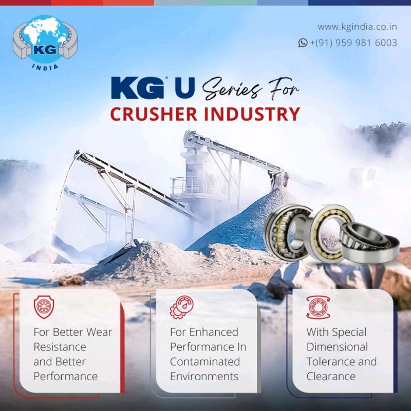KG U Series For Crusher Industry – Social Media