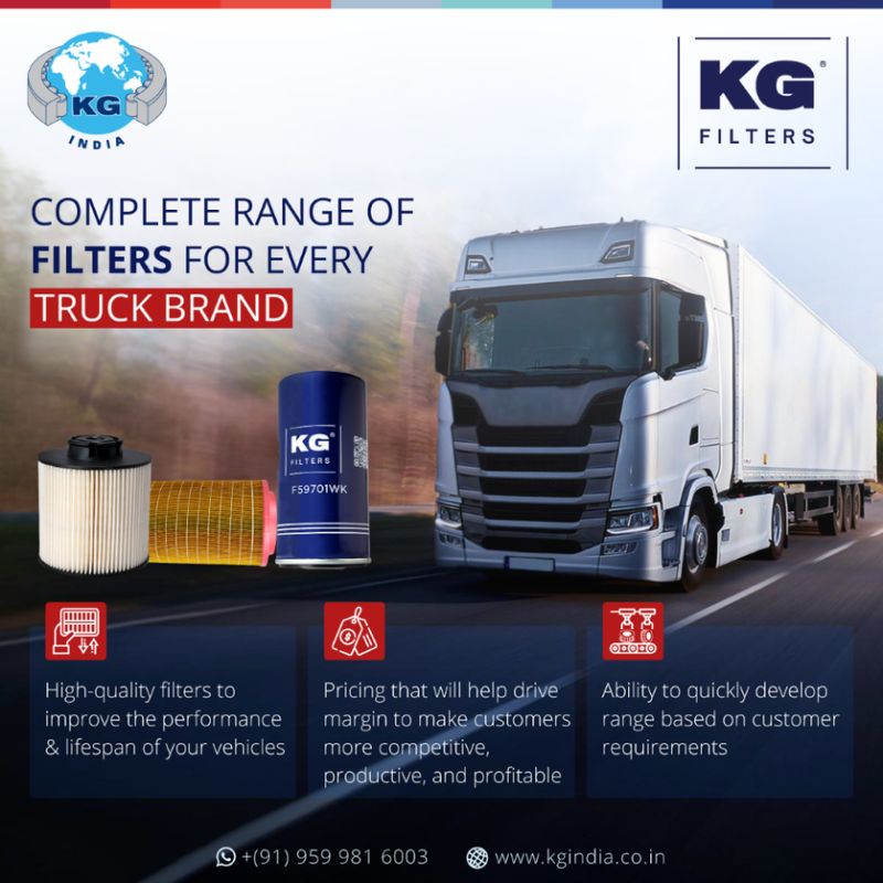 Range Of Filters For Truck Brand – Social Media