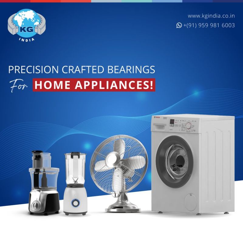 Precision Crafted Bearings For Home Appliances – Social Media