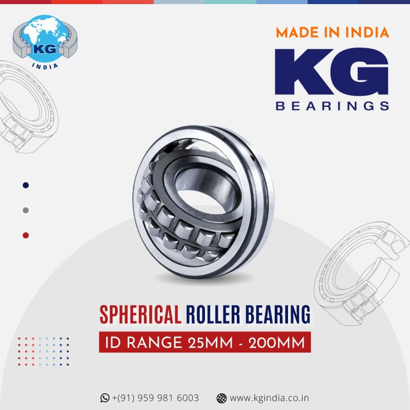 Spherical Roller Bearing KG 100% Made In India Range – Social Media