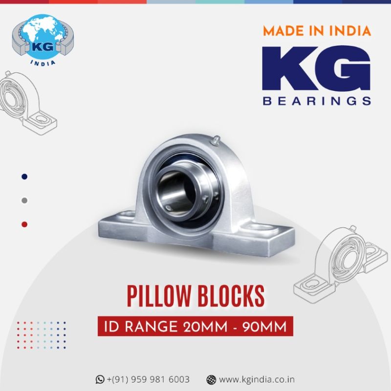 Pillow Blocks KG 100% Made In India Range – Social Media