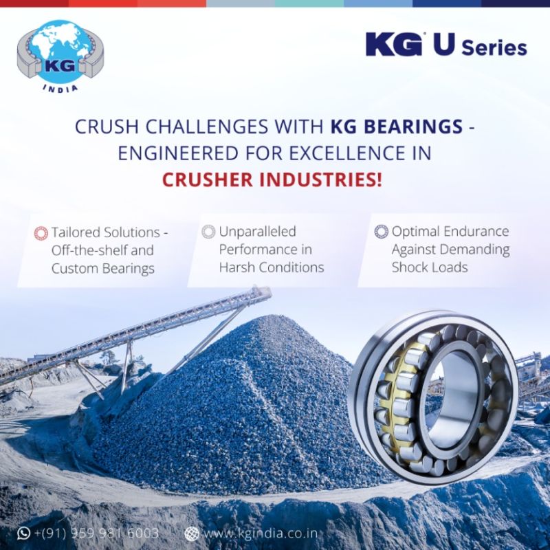 Crush Challenges With KG Bearings