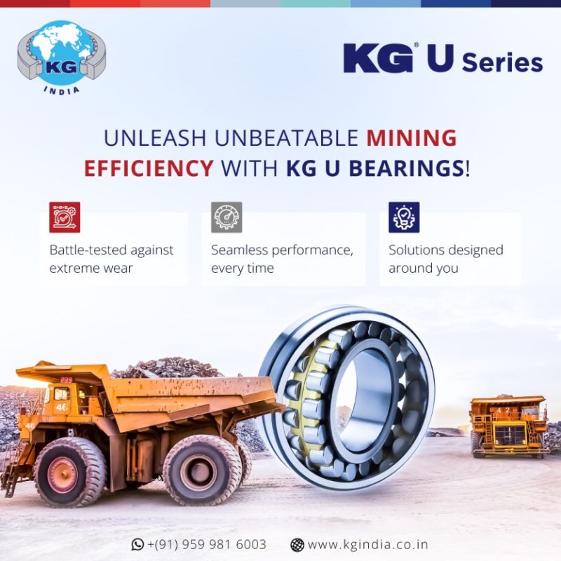 Unleash Unbeatable Mining Efficiency With KG U Bearings  –   Social Media