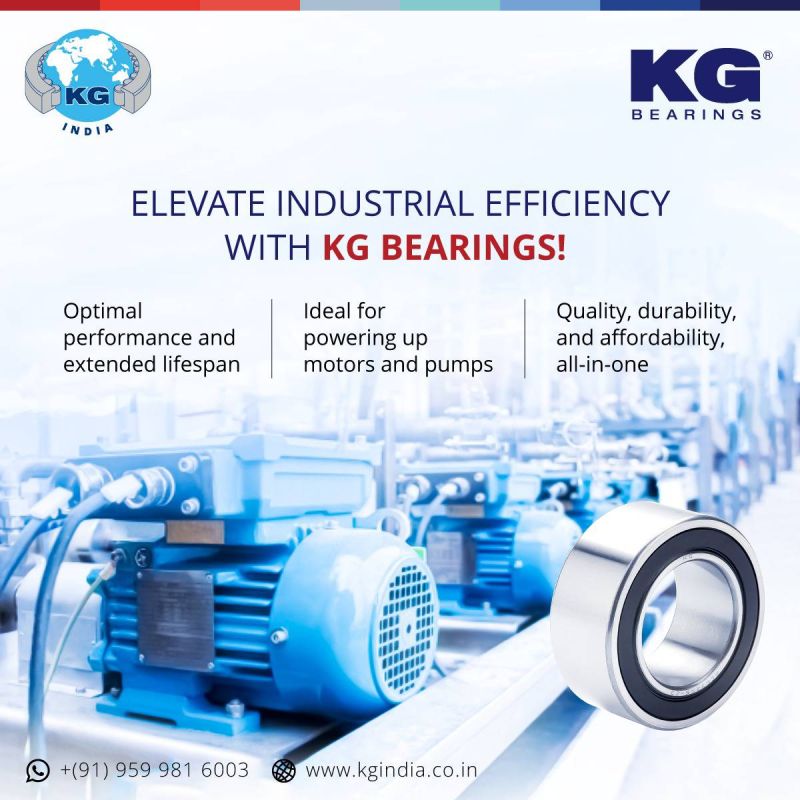 Elevate Industry Efficiency With KG Bearings