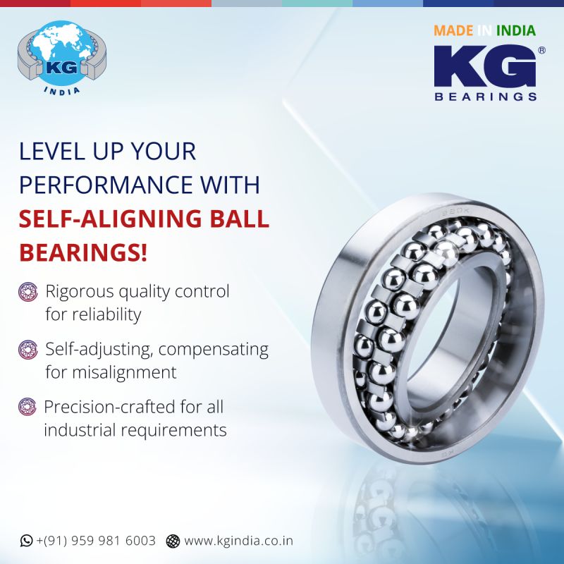 Level up Your Performance With Self-Aligning Ball Bearings   –   Social Media