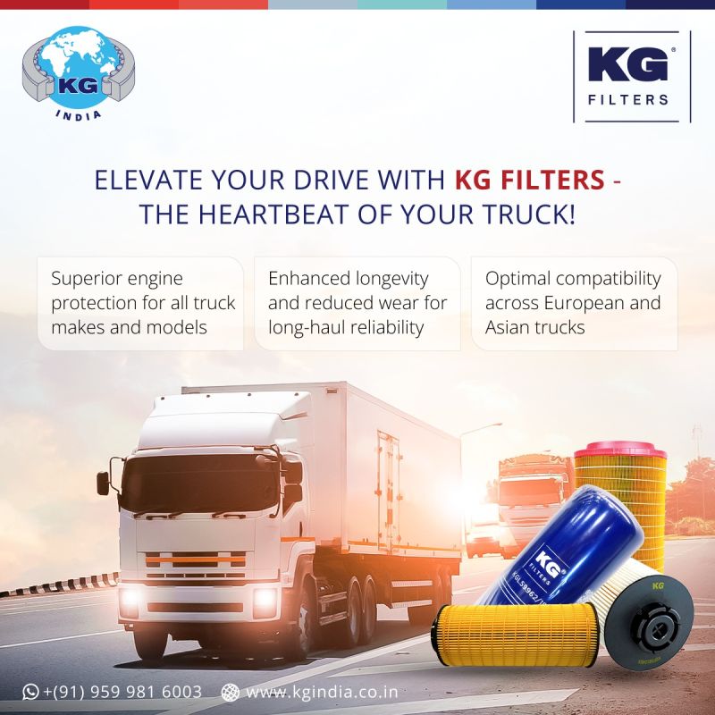 Elevate Your Drive With KG Filters - The Heartbeat Of Your Truck