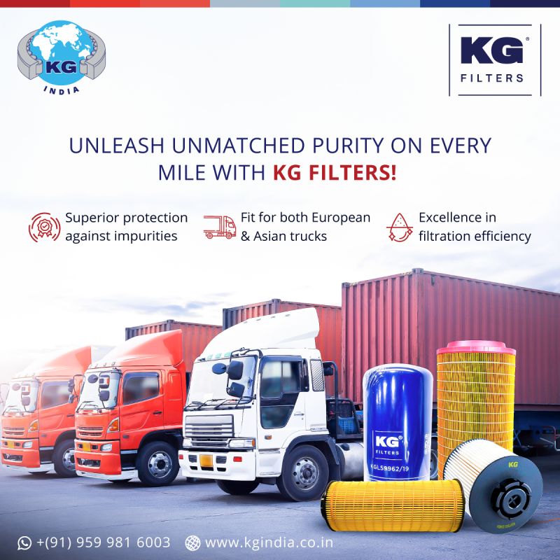 Unleash Unmatched Purity On Every Mile With KG Filters