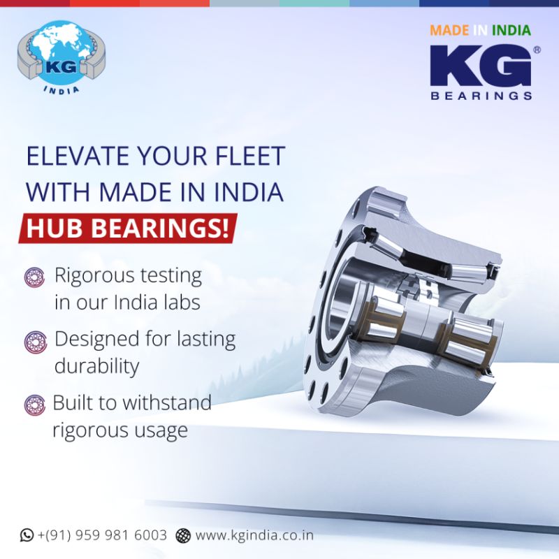 Elevate Your Fleet With Made In India Hub Bearings