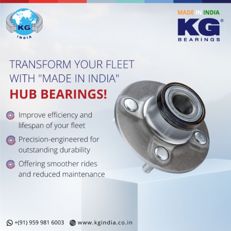 Transform Your Fleet With Made In India Hub Bearings