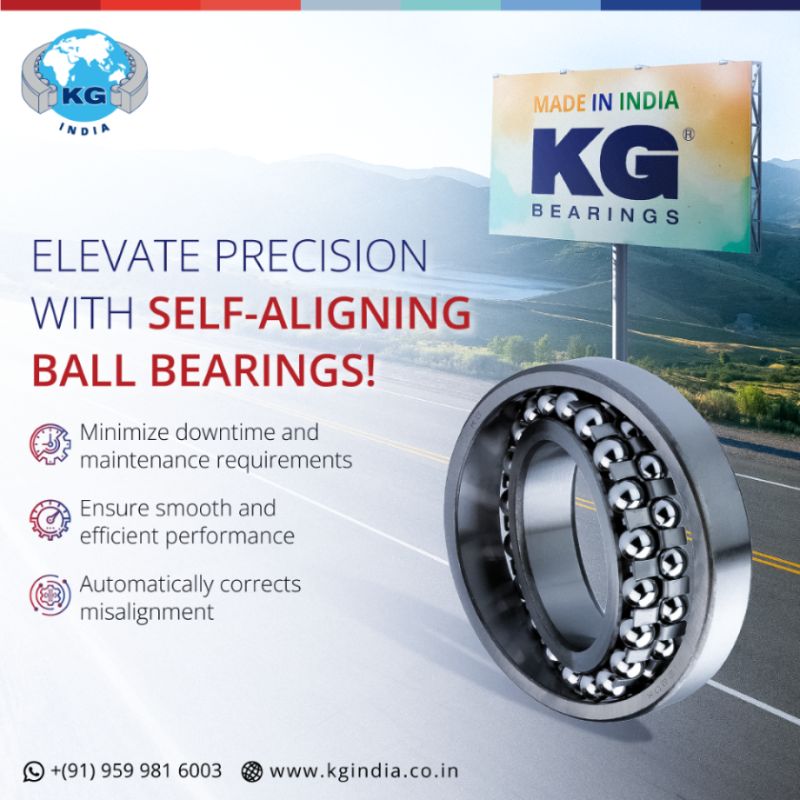 Elevate Precision With Self -Aligning Ball Bearings