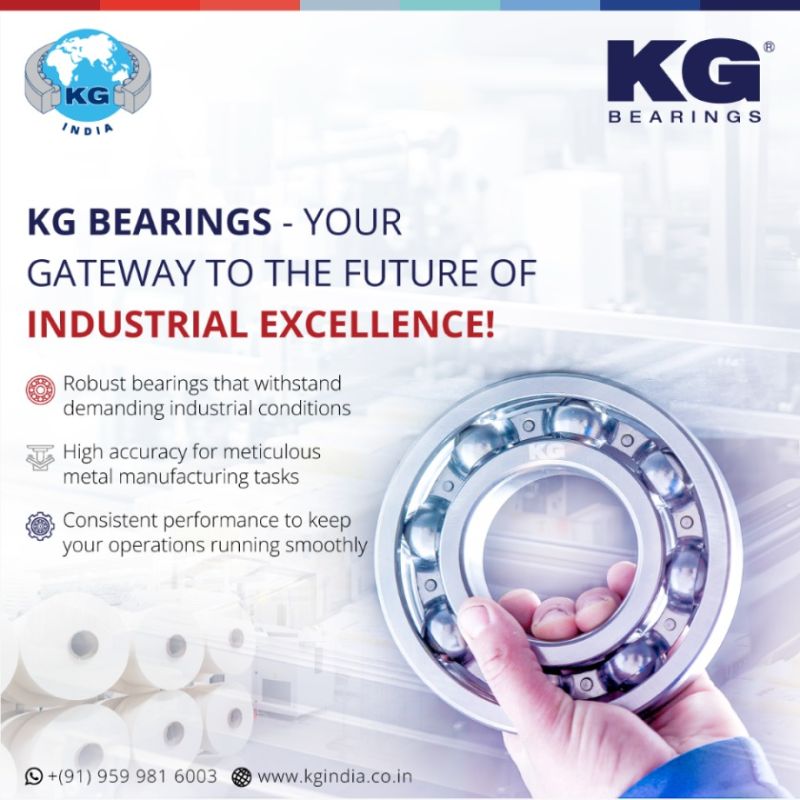 KG Bearings- Your Gateway to Future of Industrial Excellence