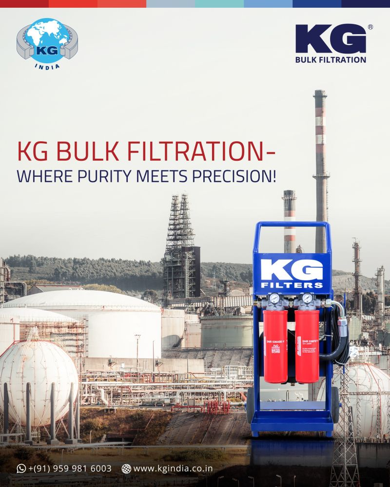 KG BULK FILTRATION- WHERE PURITY MEETS PRECISION!