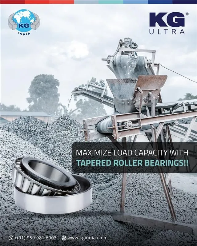 MAXIMIZE LOAD CAPACITY WITH TAPERED ROLLER BEARINGS!