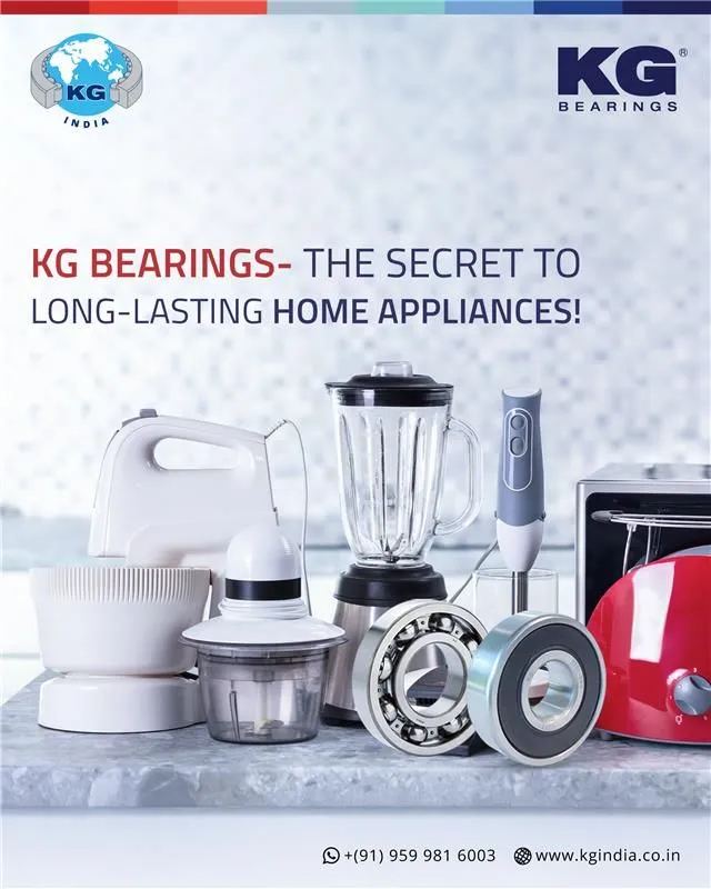 KG BEARINGS - THE SECRET TO LONG LASTING HOME APPLIANCES!
